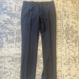 Banana Republic tailor fit suit pants charcoal gray